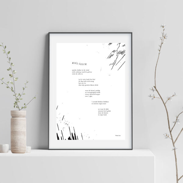 Poster 'Koel geluk'